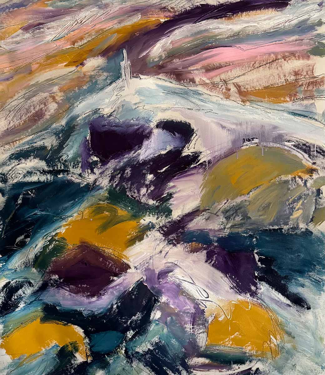 Online sale of the artwork entitled « Mont Ventoux » created by the contemporary artist Herman Janssens