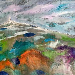 Online sale of the artwork entitled « Mont Ventoux » created by the contemporary artist Herman Janssens