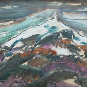 Online sale of the artwork entitled « Mont Ventoux » created by the contemporary artist Herman Janssens
