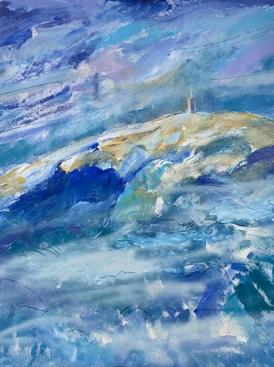 Vente en ligne de l'œuvre intitulée « Mont Ventoux » réalisée par l'artiste contemporain Herman Janssens