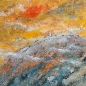 Vente en ligne de l'œuvre intitulée « Mont Ventoux » réalisée par l'artiste contemporain Herman Janssens