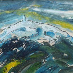 Vente en ligne de l'œuvre intitulée « Mont Ventoux » réalisée par l'artiste contemporain Herman Janssens
