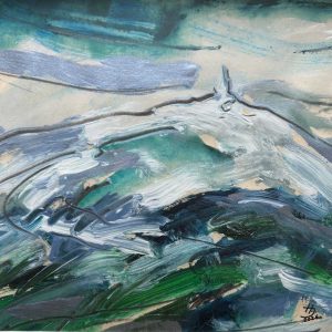 Vente en ligne de l'œuvre intitulée « Mont Ventoux » réalisée par l'artiste contemporain Herman Janssens
